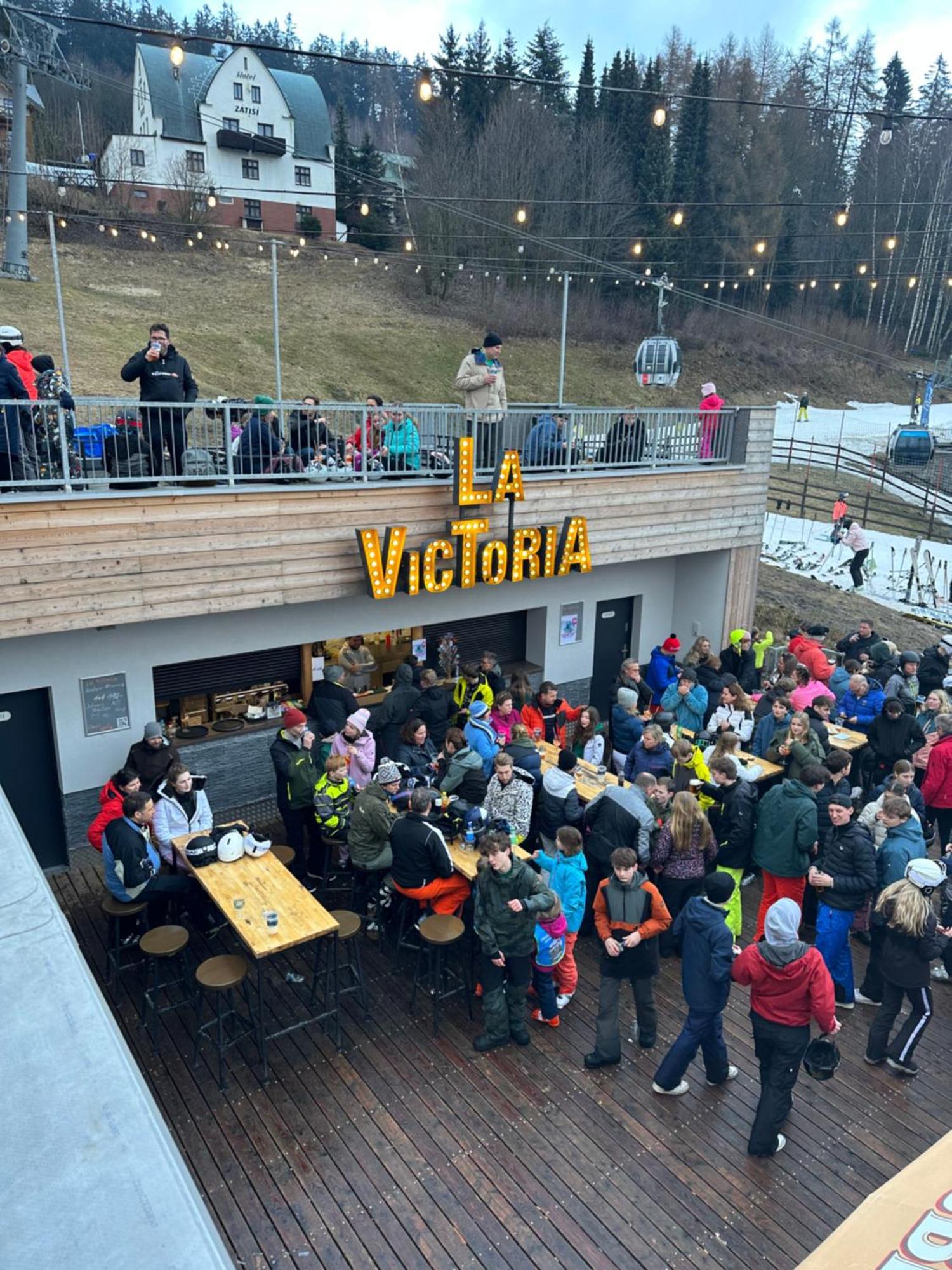 La Victoria Leilighet Janské Lázně Eksteriør bilde